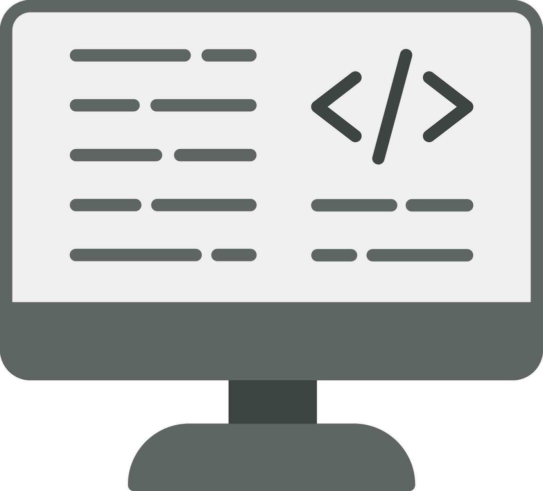 CSS Code Vector Icon