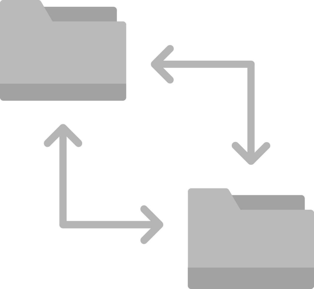 File Sharing Vector Icon