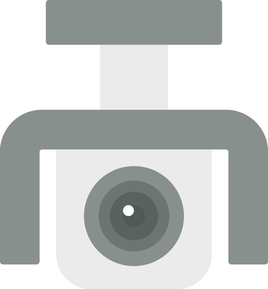 icono de vector de cámara de seguridad