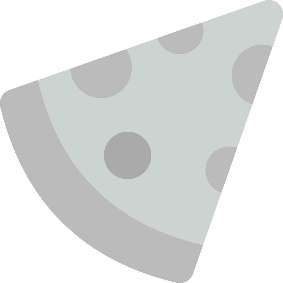 icono de vector de rebanada de pizza