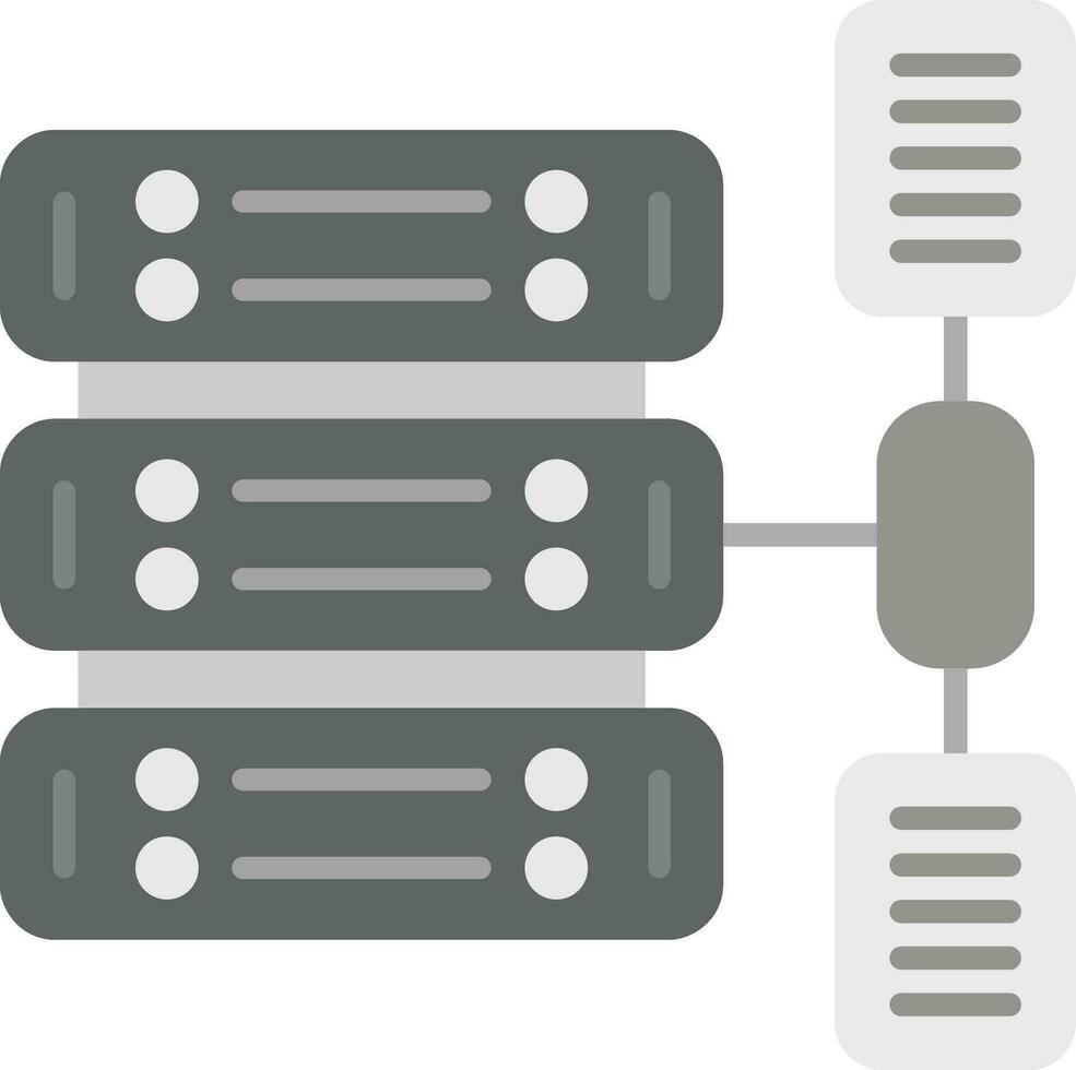 Data Transformation Vector Icon