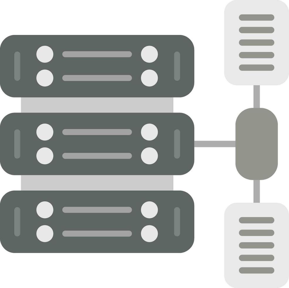 Data Transformation Vector Icon