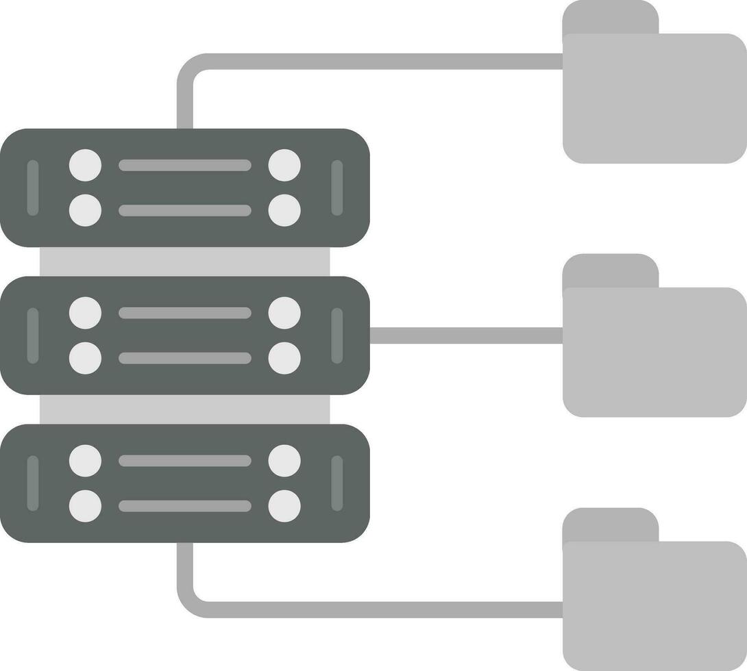 datos fuente vector icono