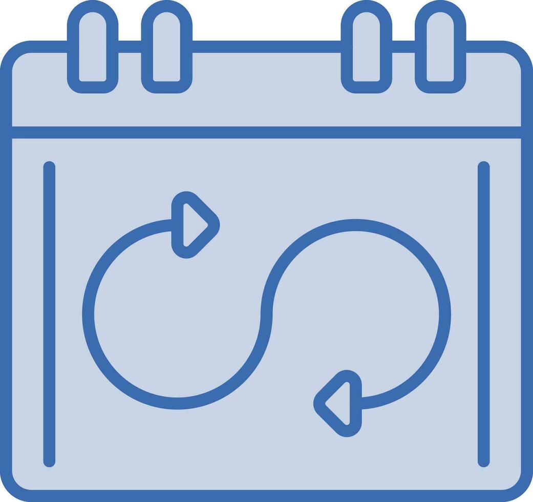 Flexible Schedule Vector Icon