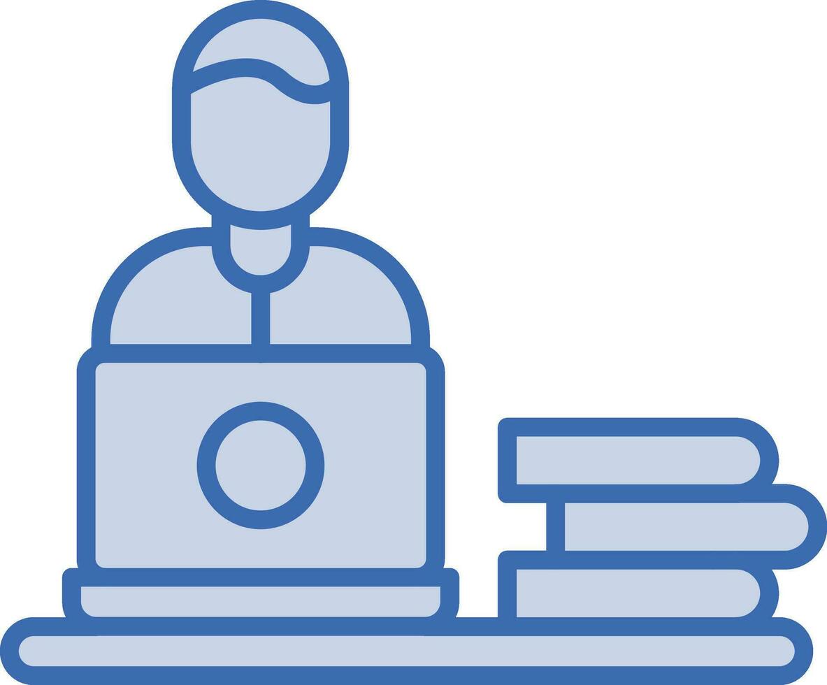 Freelancer Male Vector Icon