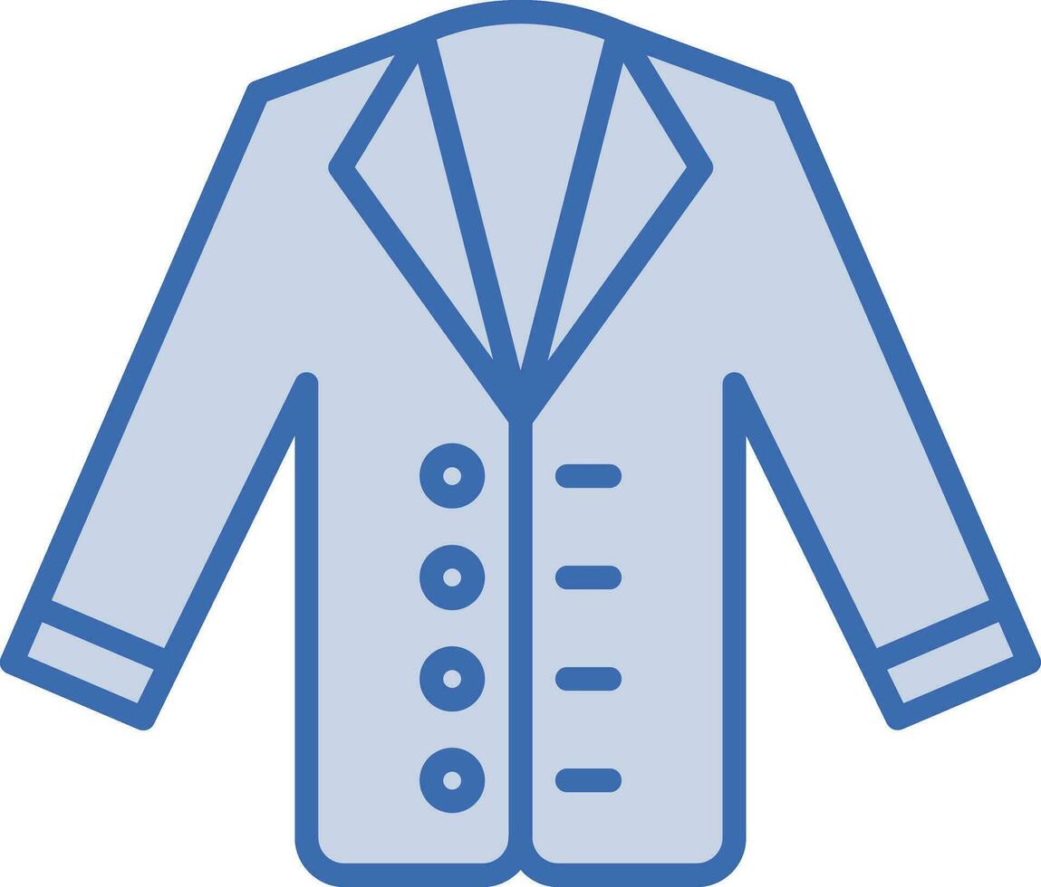 Business Coat Vector Icon