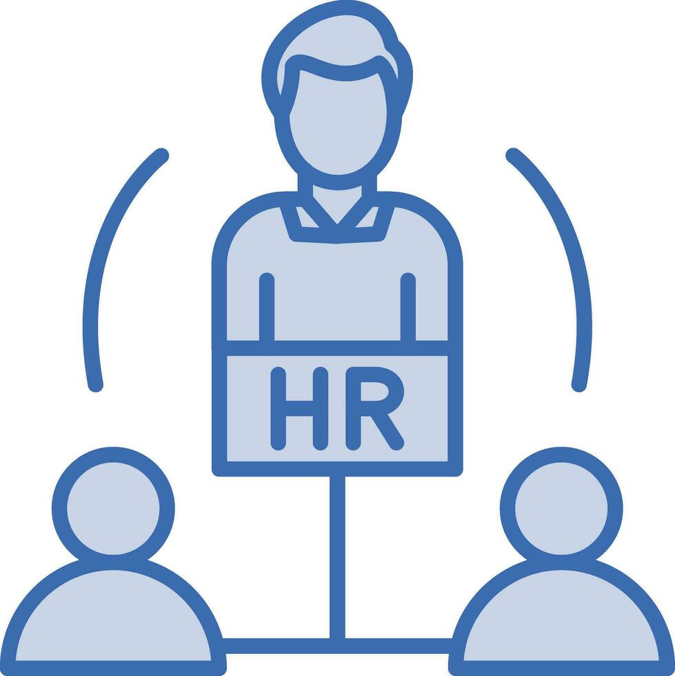 Hiring Manager Vector Icon