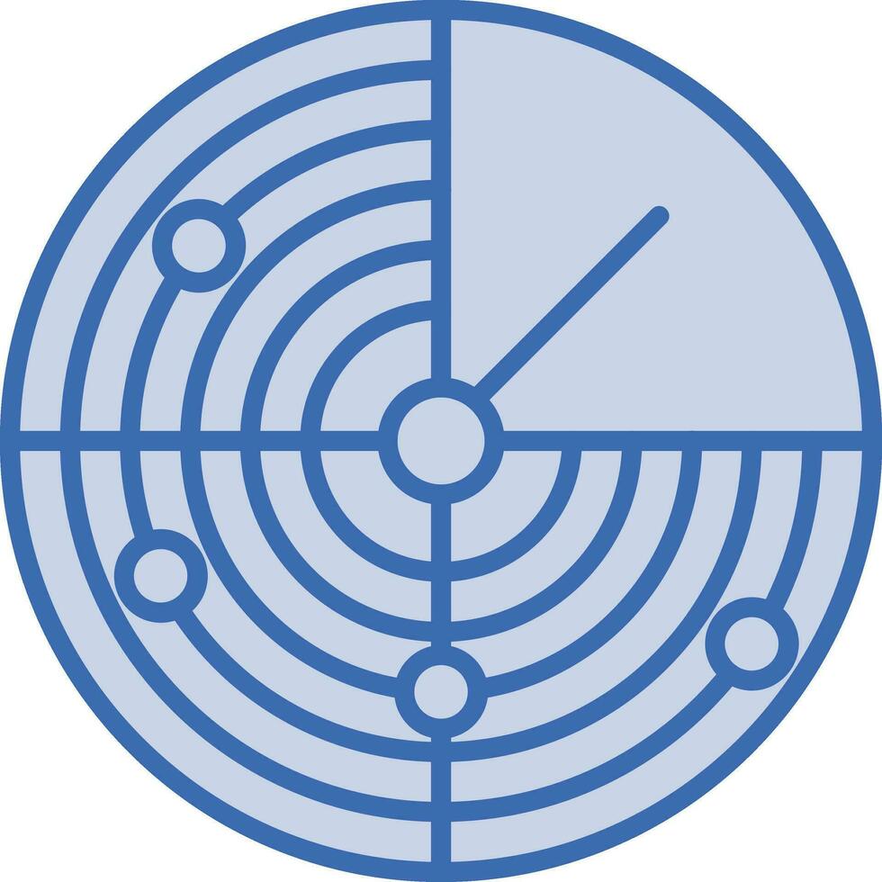 Radar Vector Icon