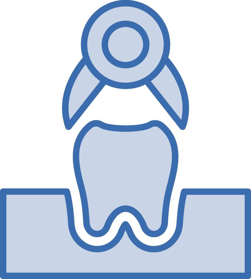 Tooth Extraction Vector Icon