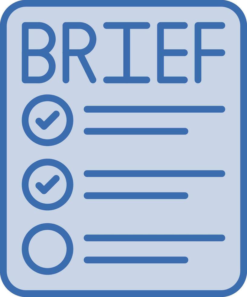 Brief Vector Icon