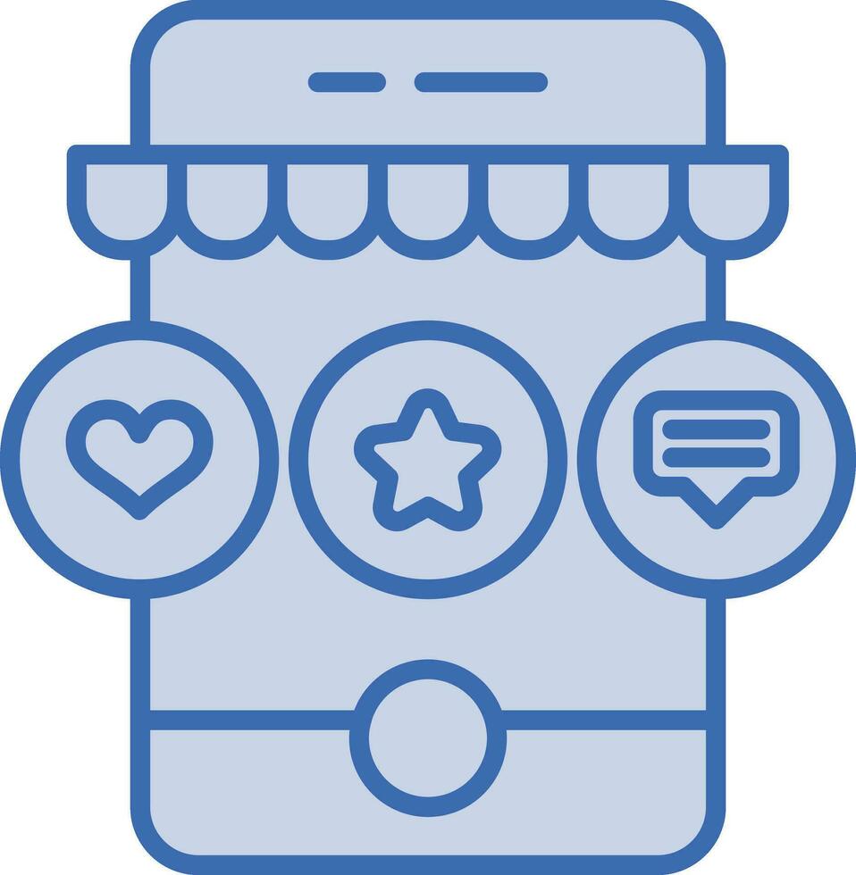 Influencer Marketplace Vector Icon