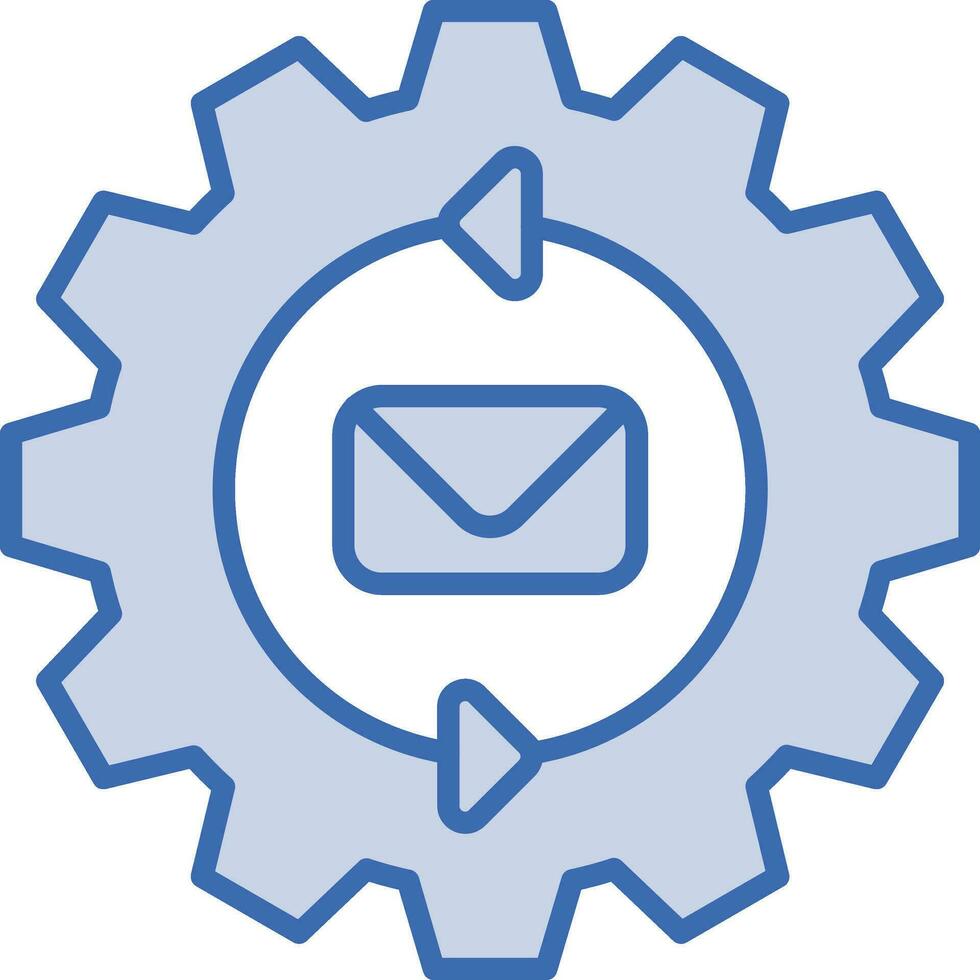 Marketing Automation Vector Icon