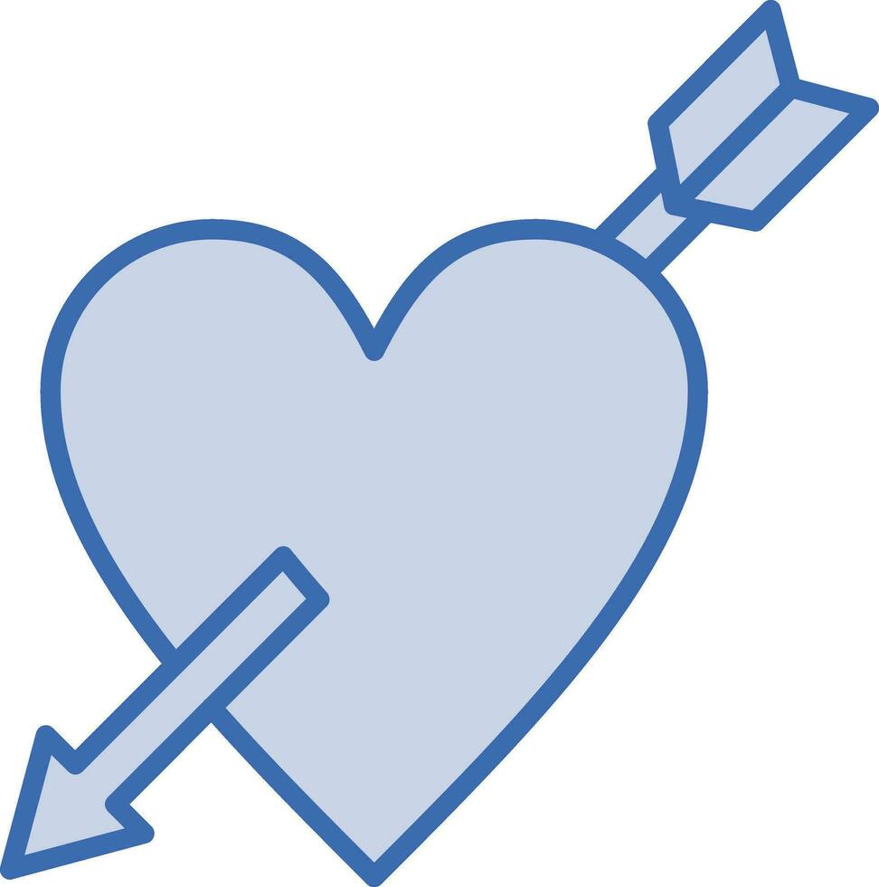 Heart Arrow Vector Icon