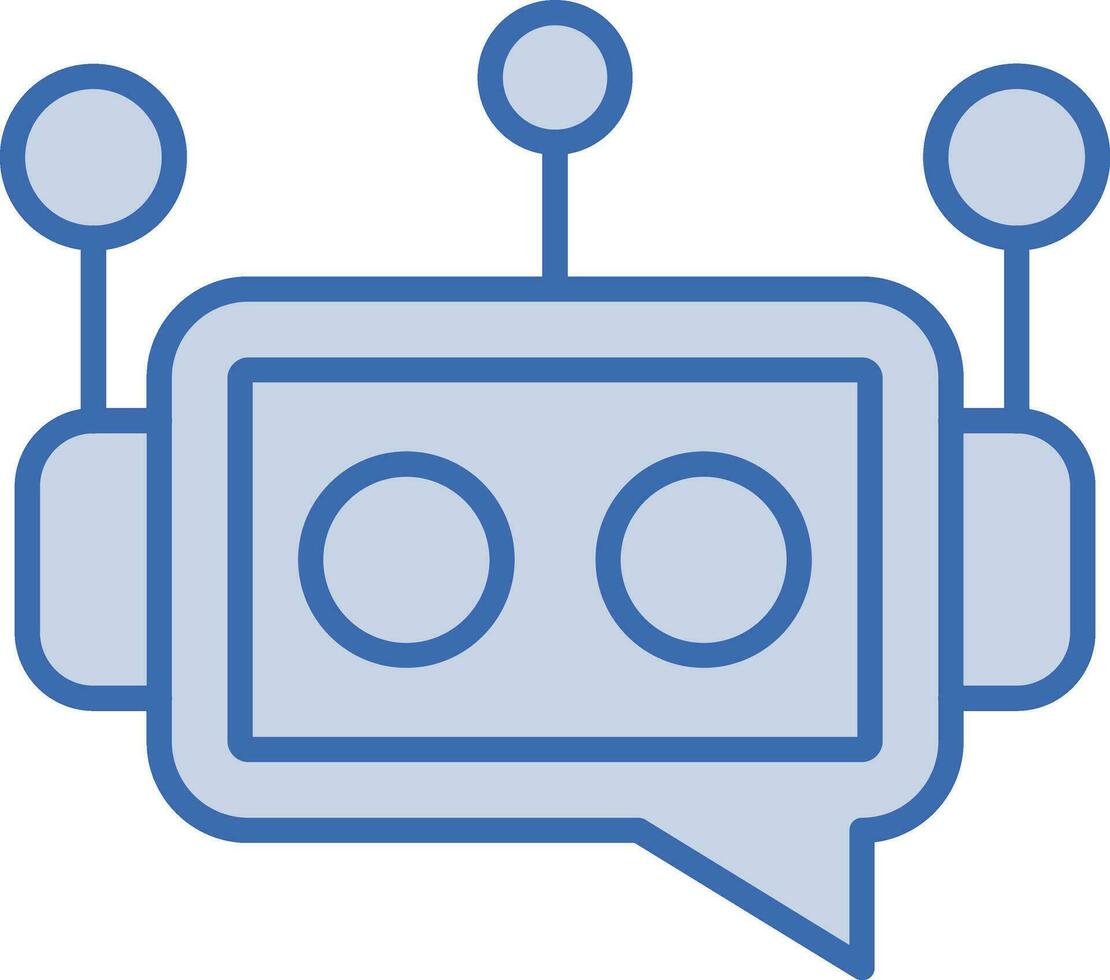 Virtual Assistant Vector Icon