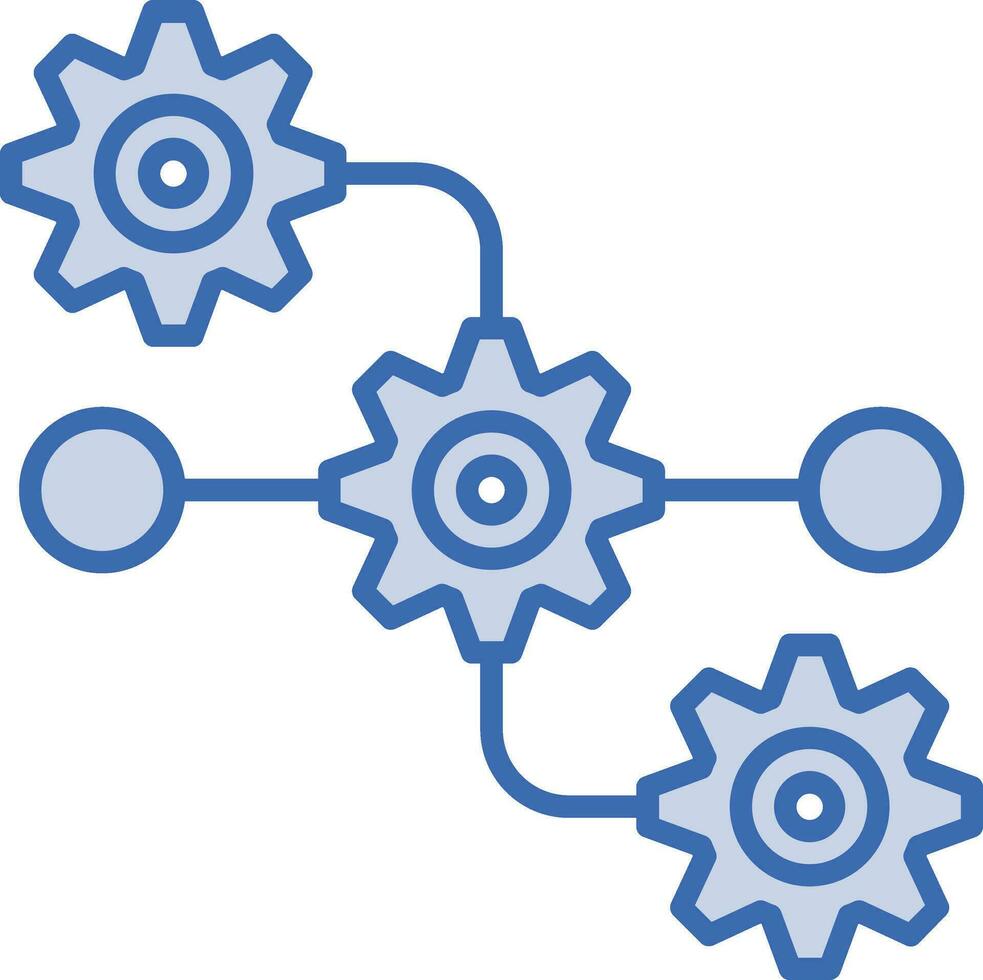 Workflow Process Vector Icon
