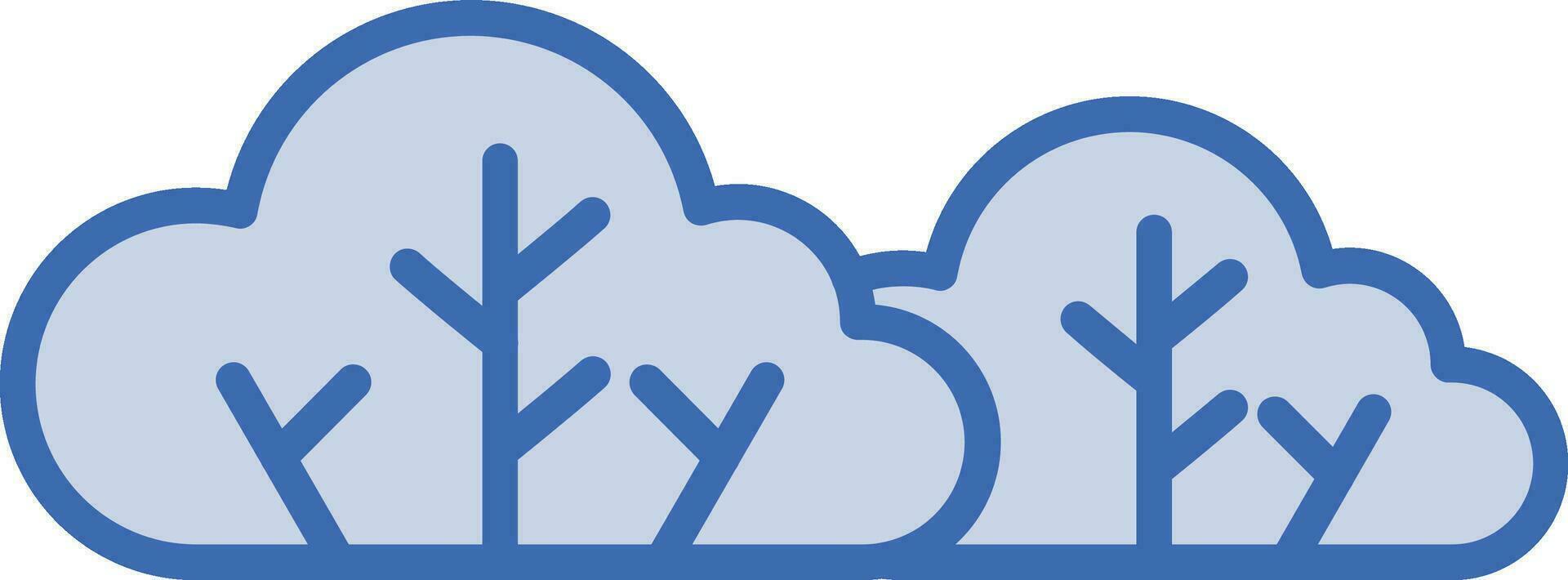Shrub Vector Icon