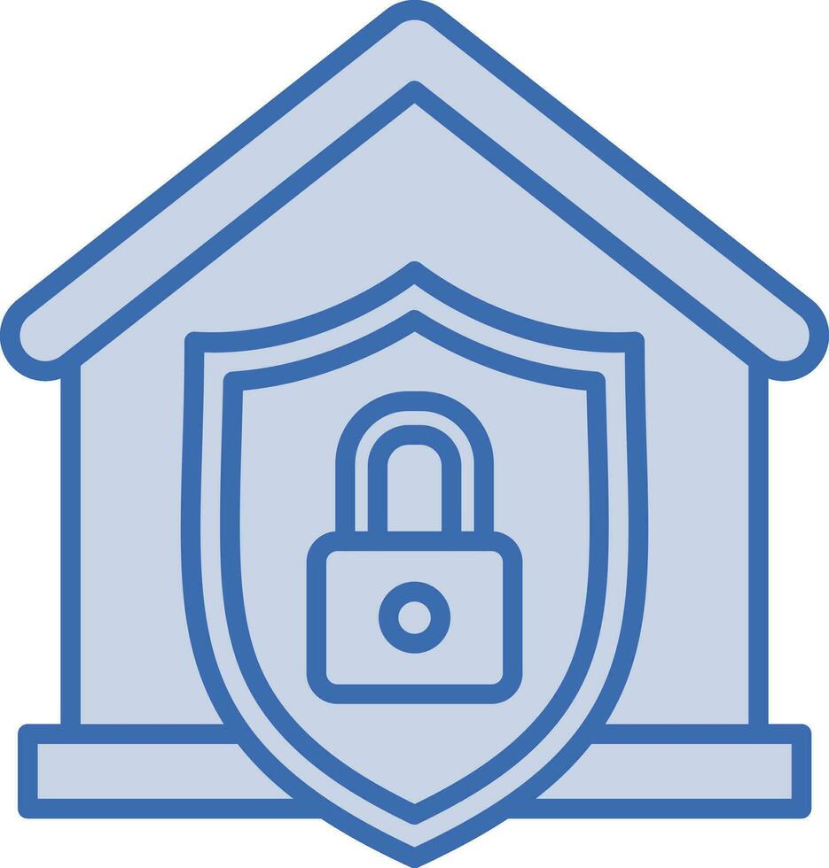 Home Security Vector Icon