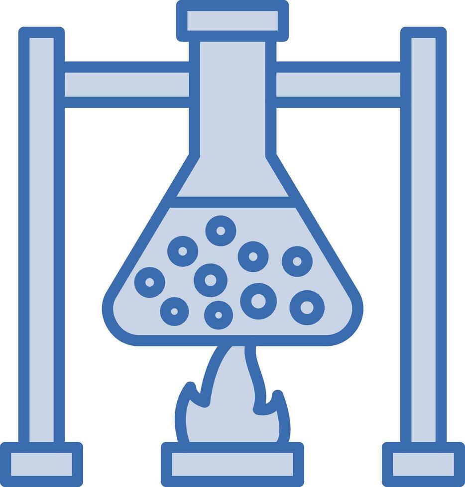Burning Flask Vector Icon