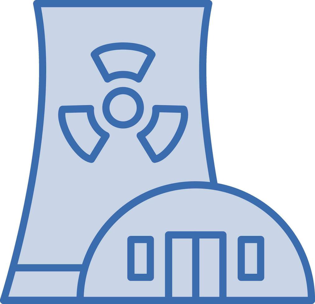 icono de vector nuclear