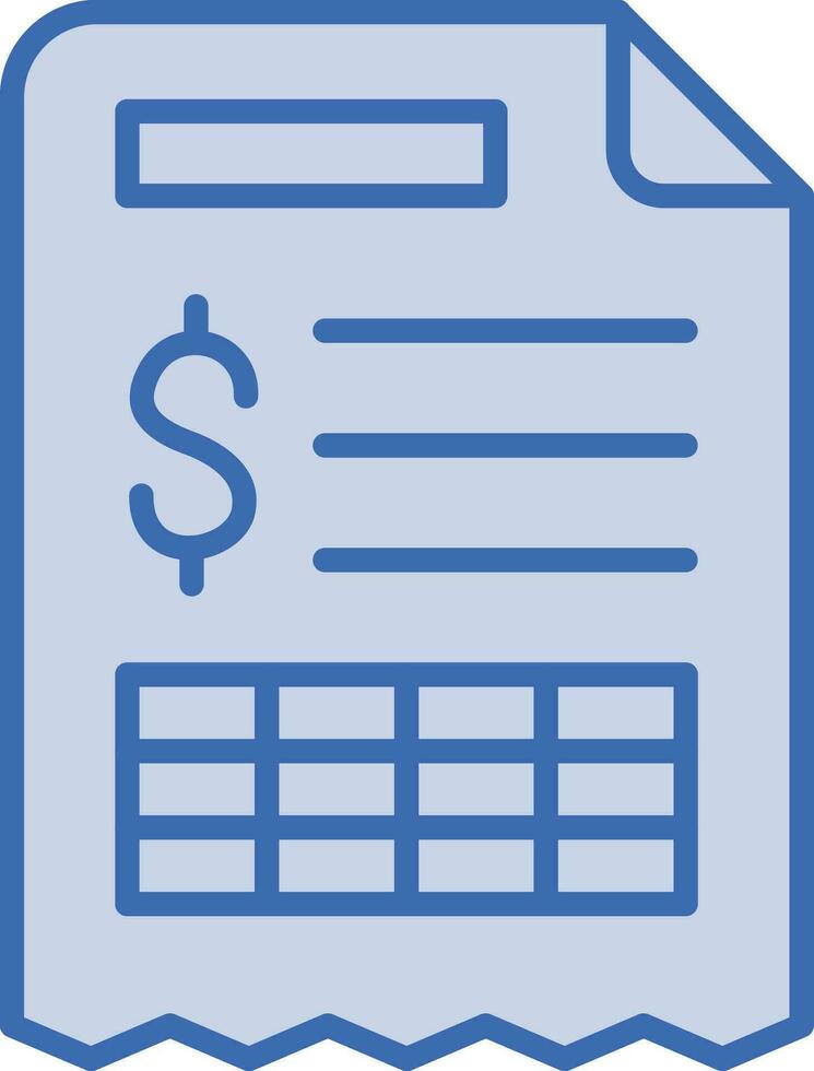 Invoice Vector Icon