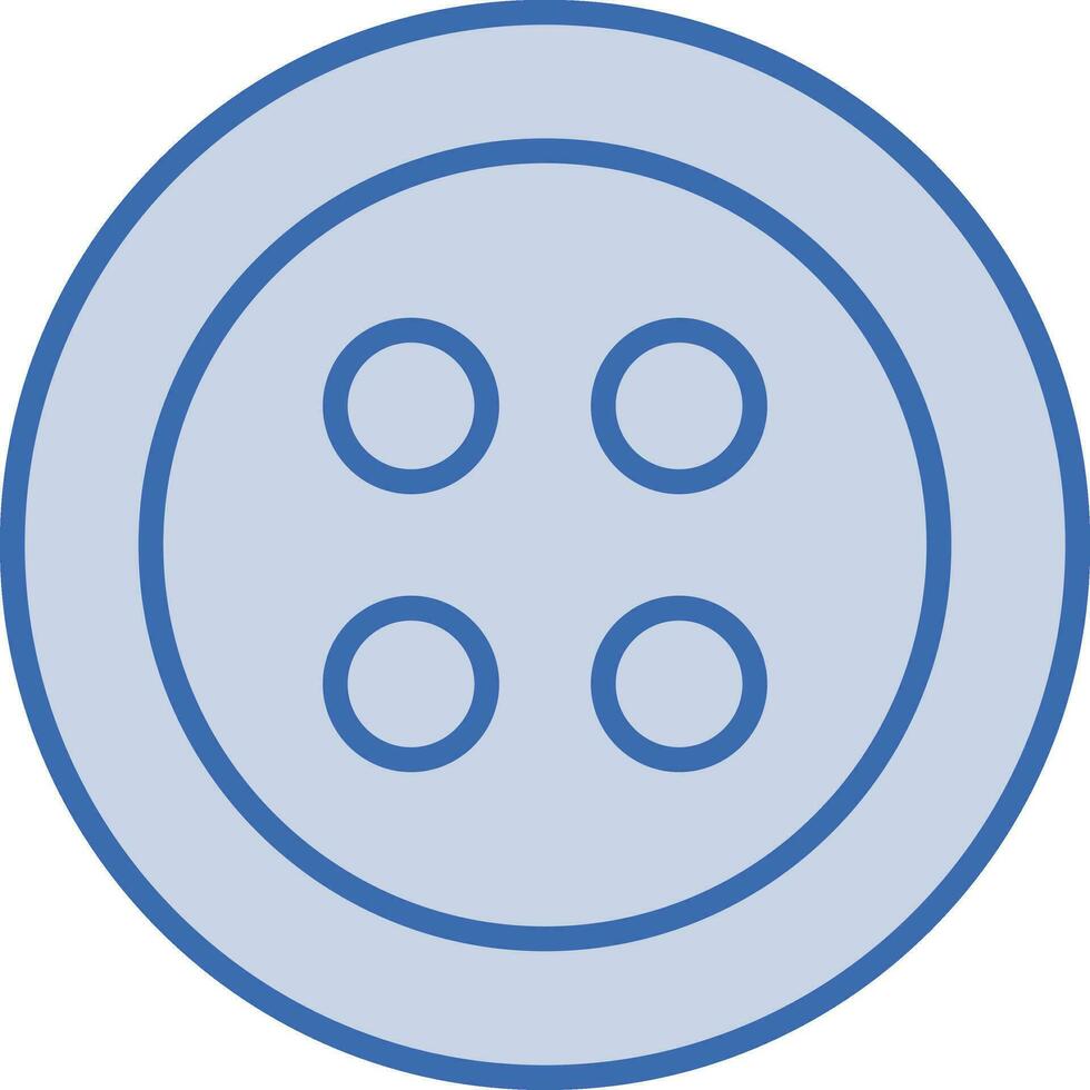 Clothing Button Vector Icon