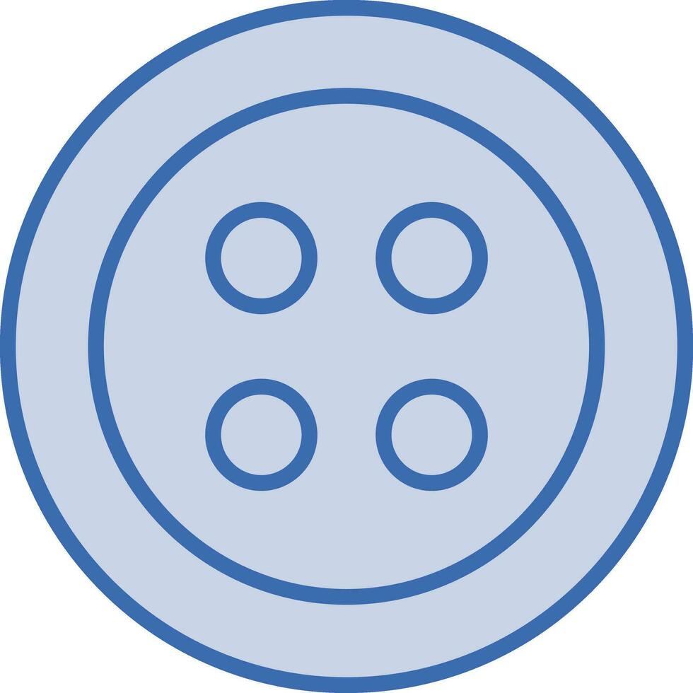 Clothing Button Vector Icon