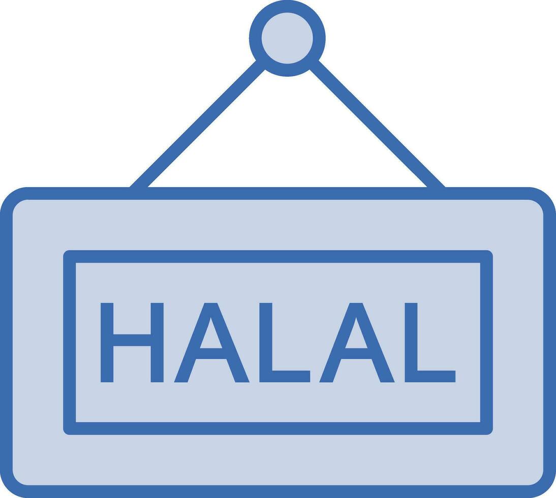 Halal Vector Icon