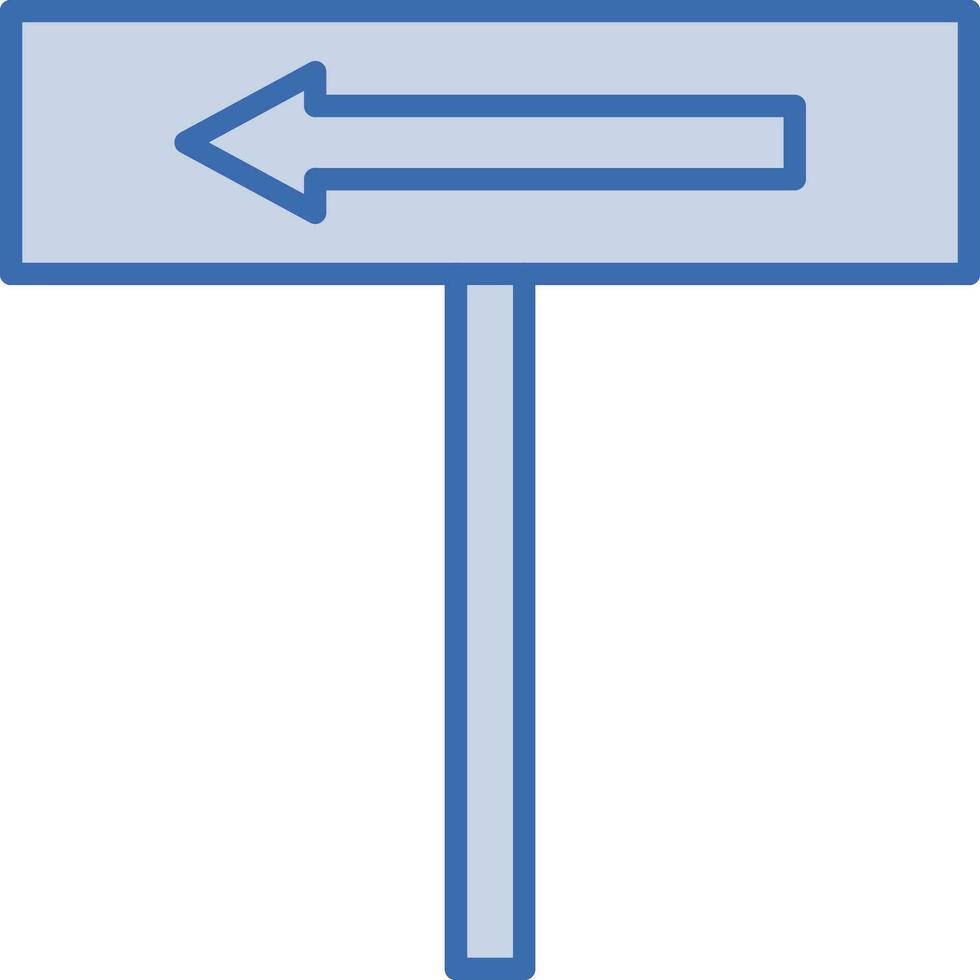 Road Sign Vector Icon