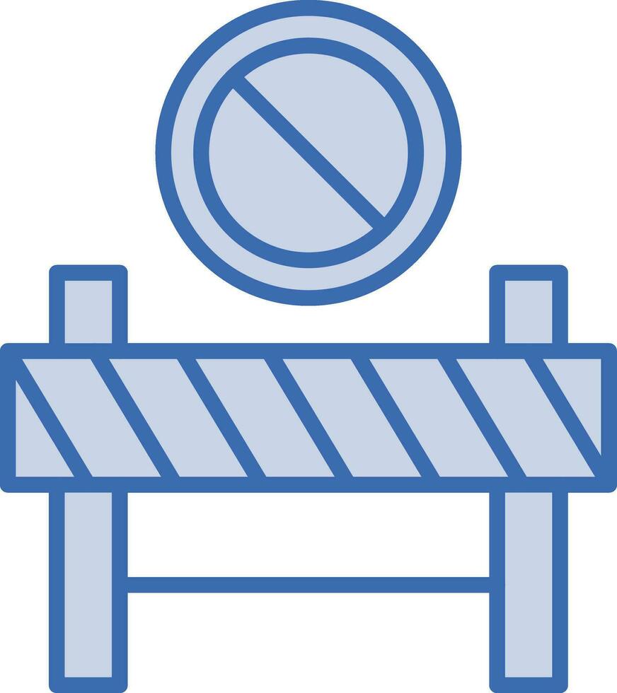 Restricted Area Vector Icon
