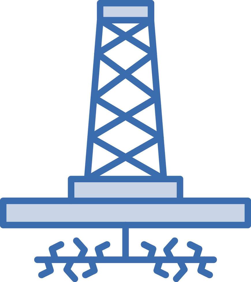 fracking vector icono