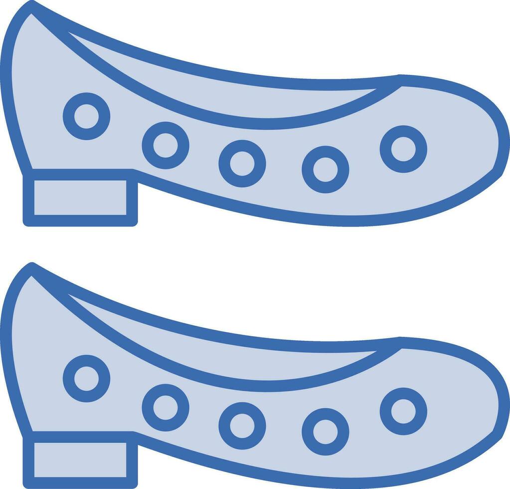 Flat Shoes Vector Icon