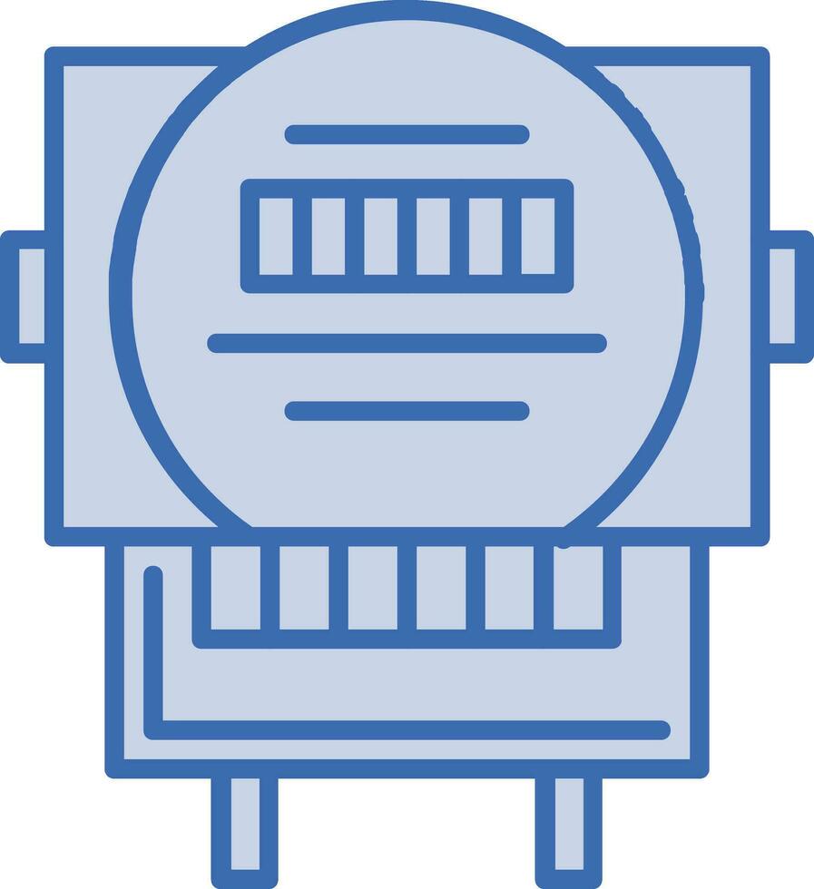 Electric Meter Vector Icon