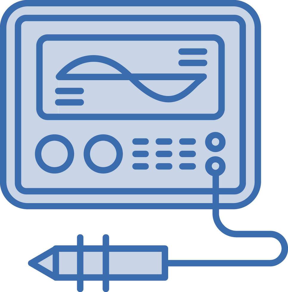 Oscilloscope Vector Icon