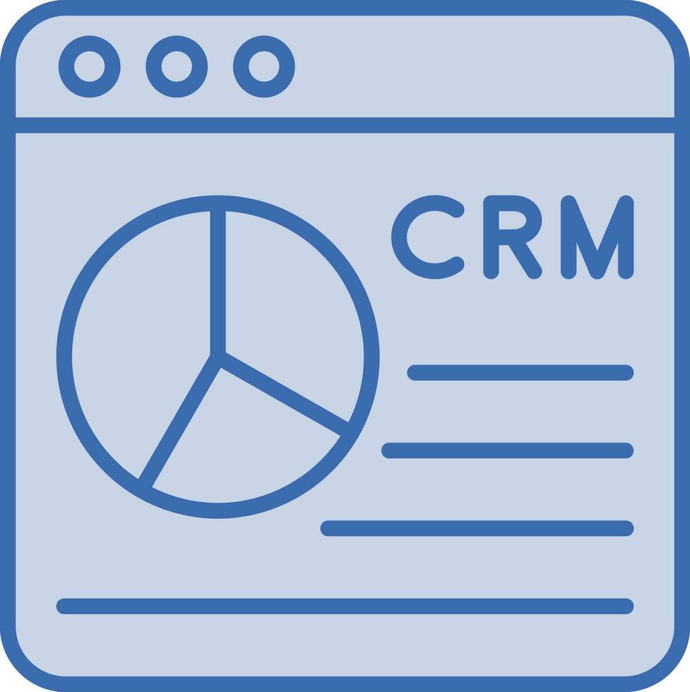 CRM Vector Icon