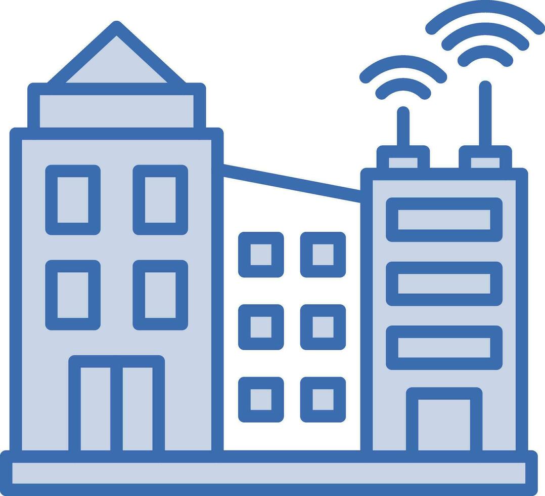 Smart City Vector Icon