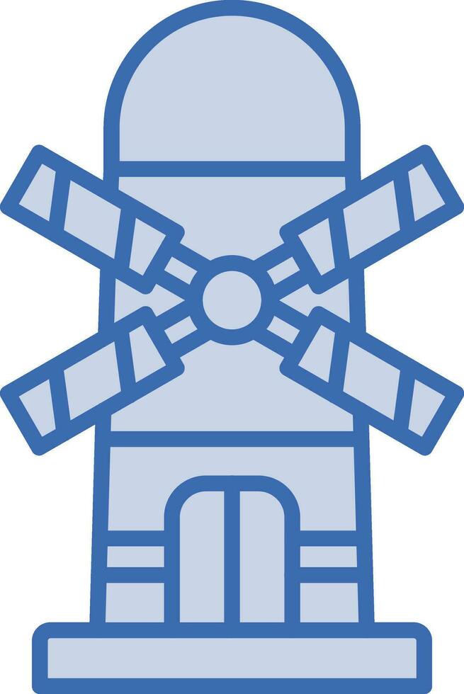 Windmill Vector Icon
