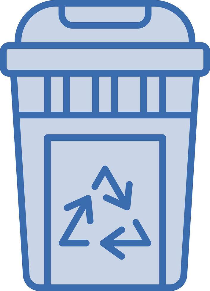 residuos vector icono