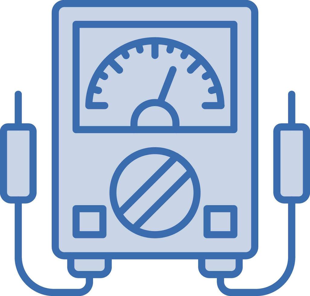 Voltmeter Vector Icon
