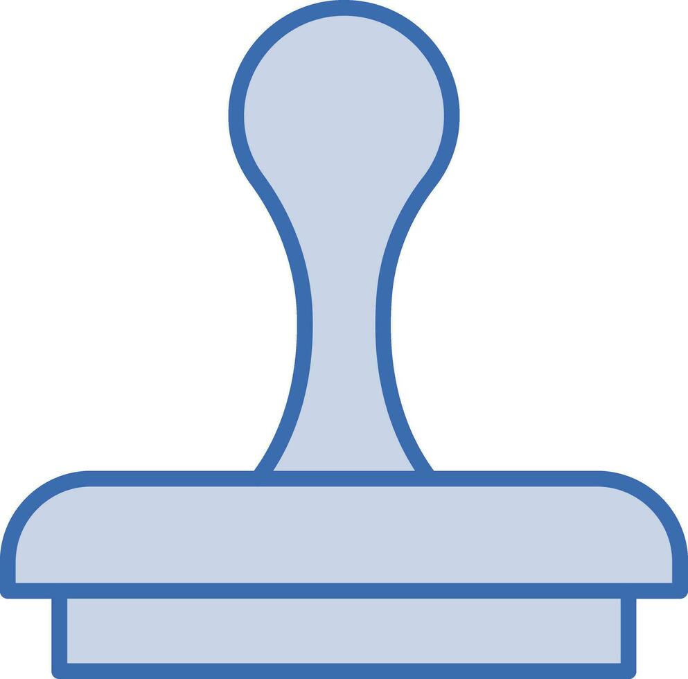Rubber Stamp Vector Icon