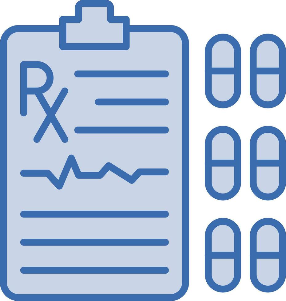 Prescription Vector Icon