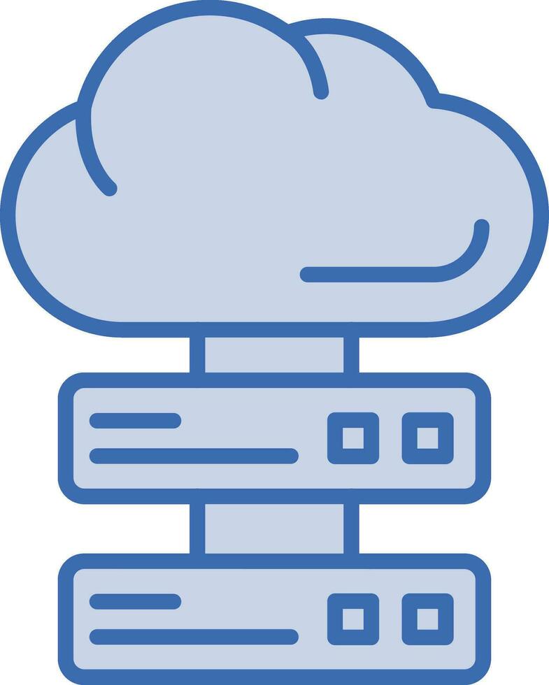 Cloud Storage Vector Icon