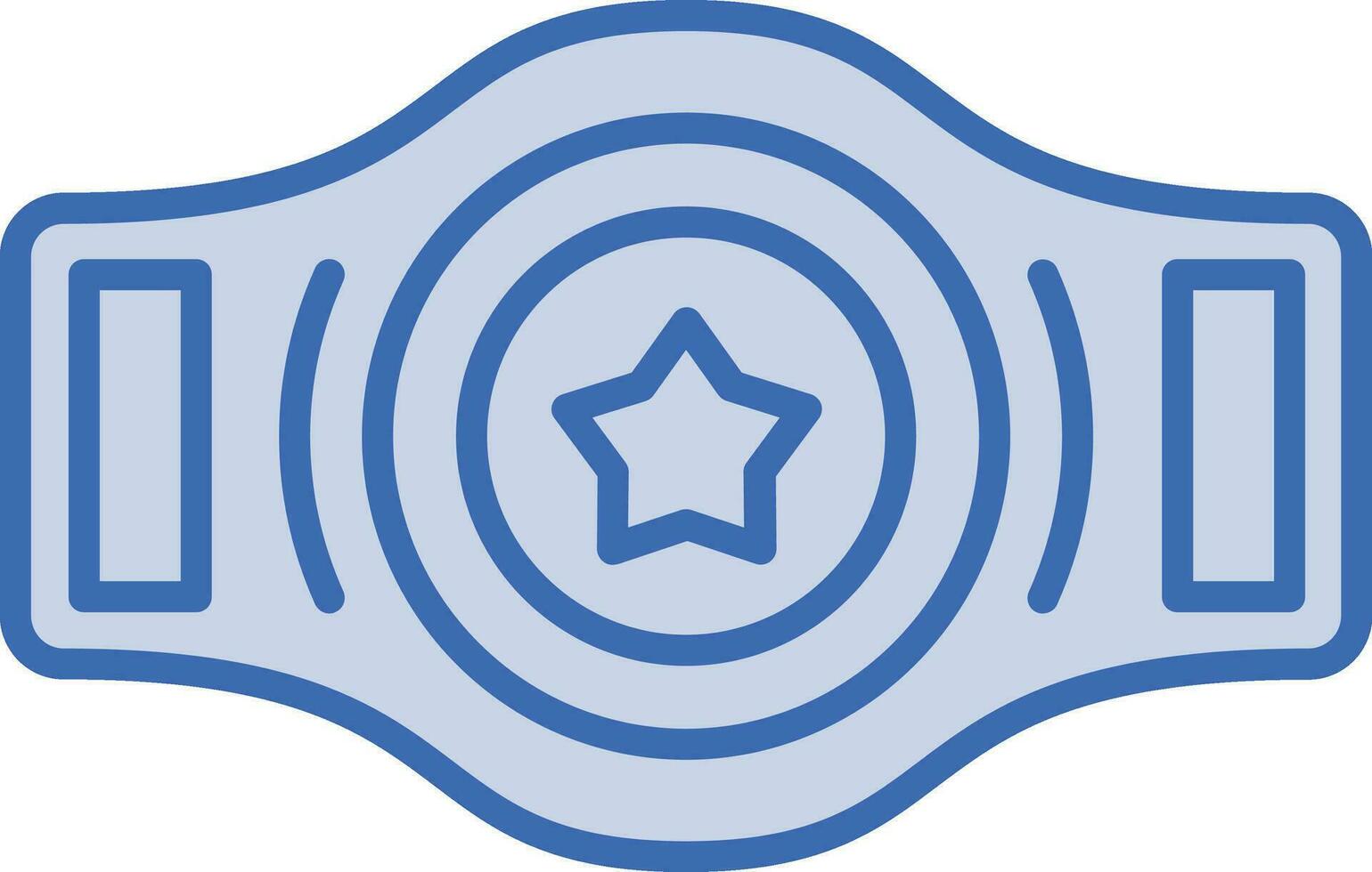 Champion Belt Vector Icon