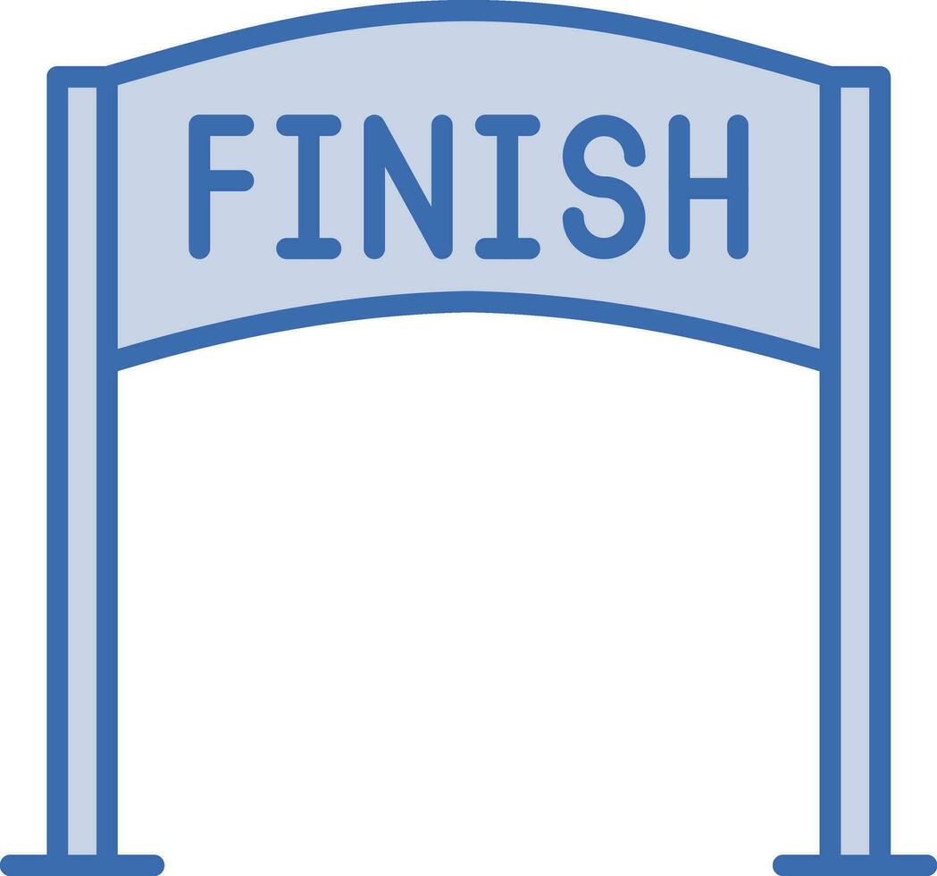 Finish Flag Vector Icon
