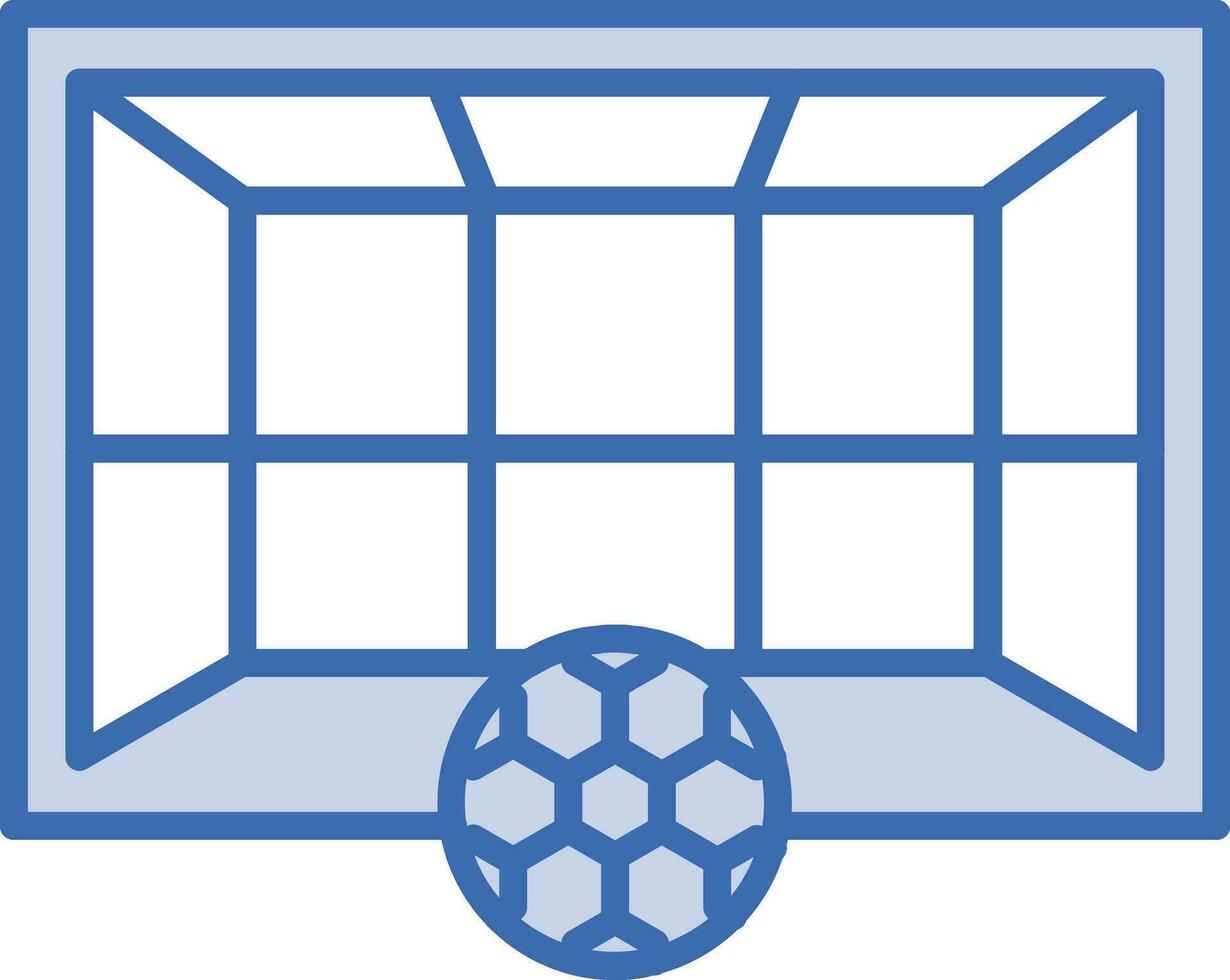 Football Goal Vector Icon