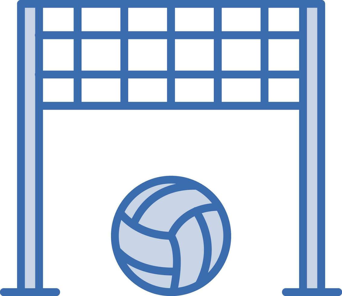 vóleibol red vector icono