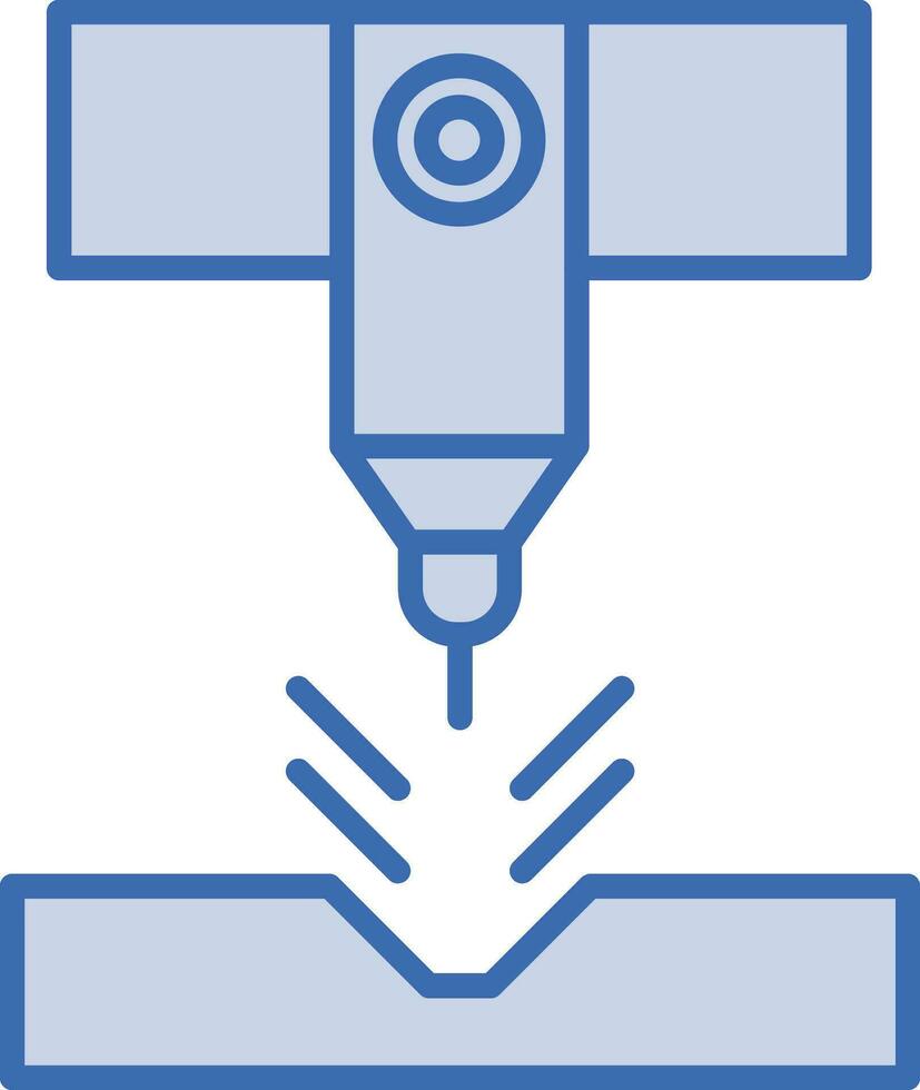 Plasma Laser Vector Icon