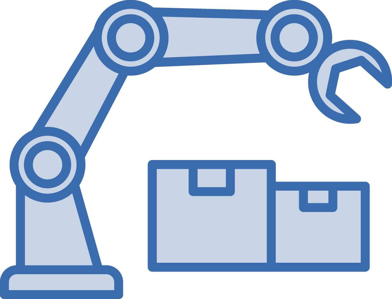 Robot Arm Vector Icon