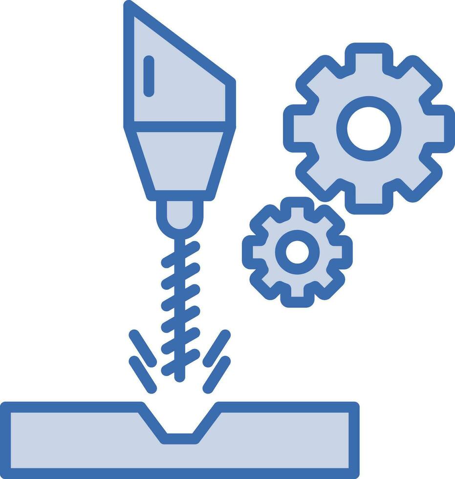 Cnc Machine Vector Icon