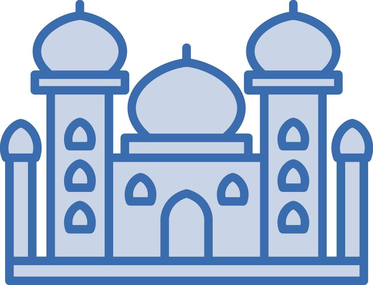 Taj Mahal Vector Icon