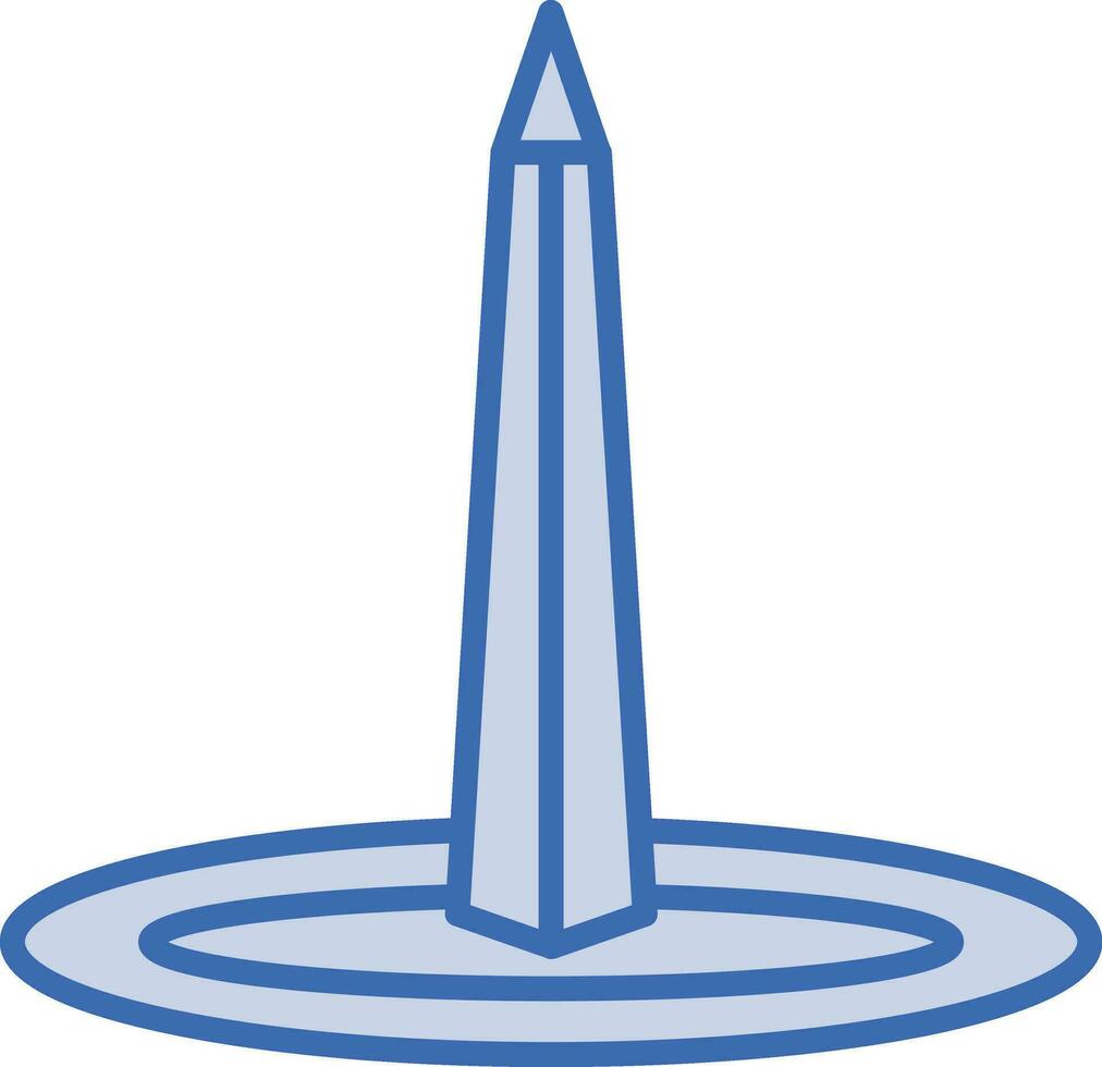 obelisco de buenos aires vector icono